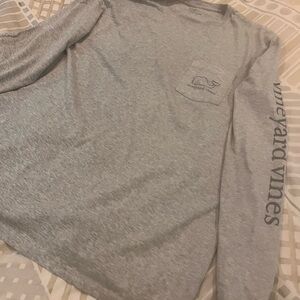 Vineyard Vines Gray Long Sleeve Shirt